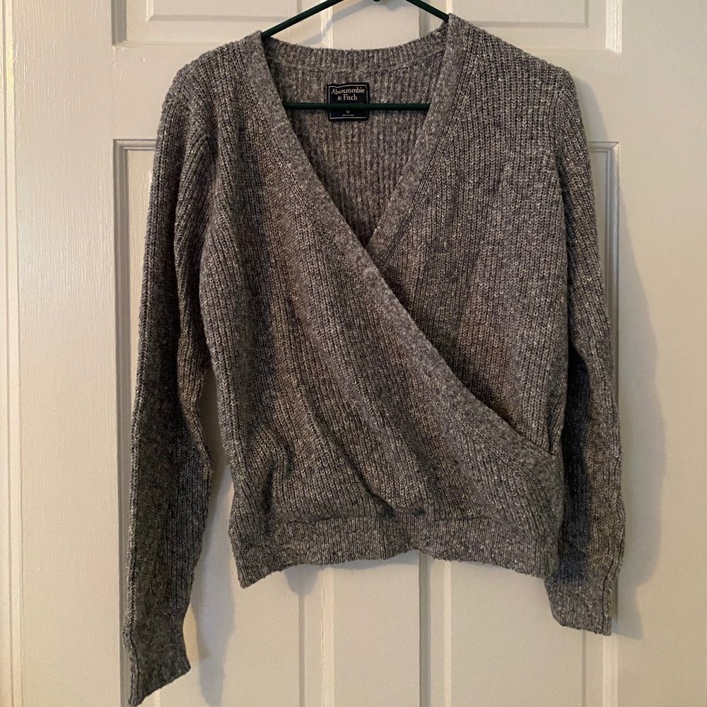 Abercrombie Faux Wrap Sweater